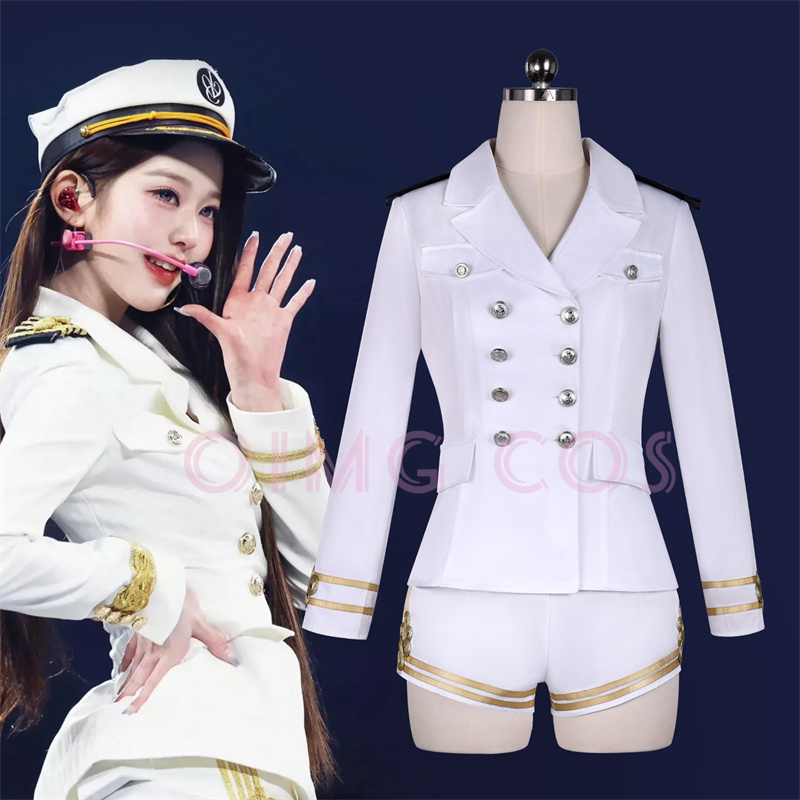 Anime Cosplay Women - Jang Wonyoung Cosplay Costume Carnival Uniform