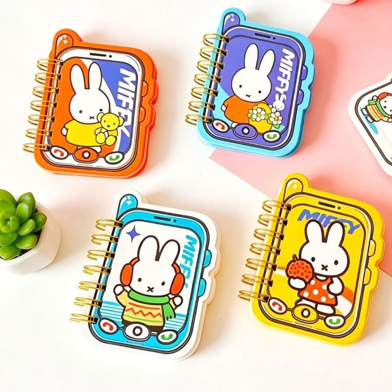 Anime Cosplay Coloring Pages - Cute Miffy Notebook Anime Phone Shaped