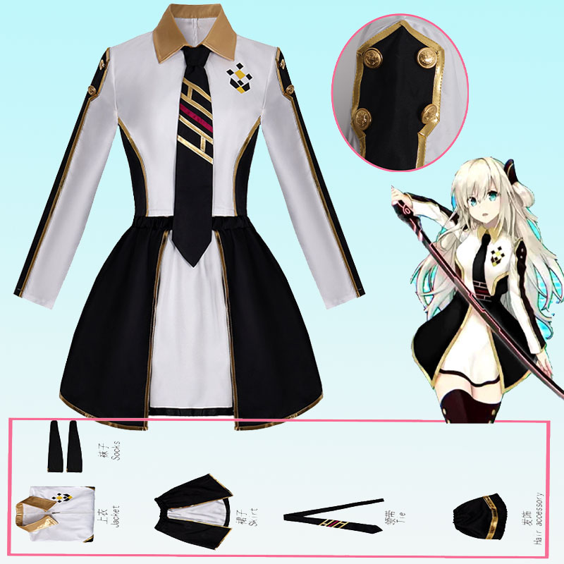 Anime Cosplay Women - Anime Womens Costume Cosplay Suit Sky