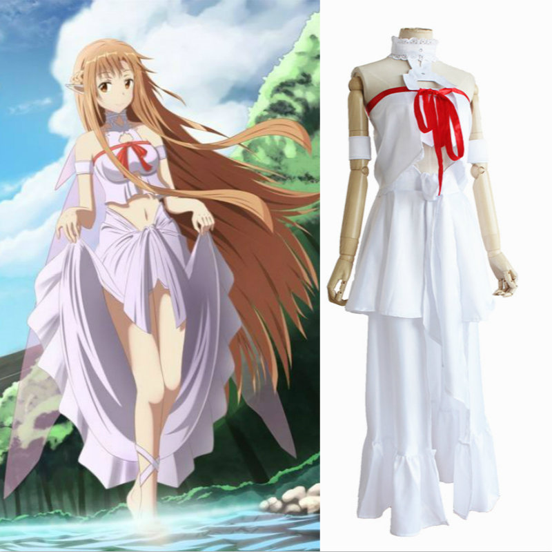 Sword Art Online Cape - Nóng Trang Phục Halloween Anime Yuuki