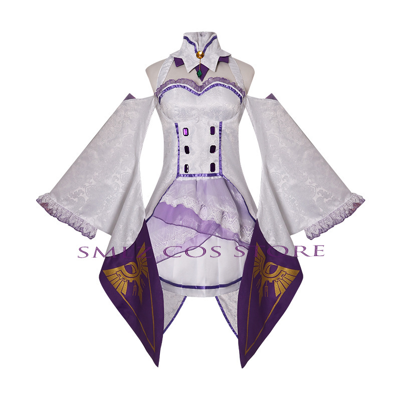 Emilia Cosplay Anime Re Zero K - đánh giá và giá Anime Cosplay Women