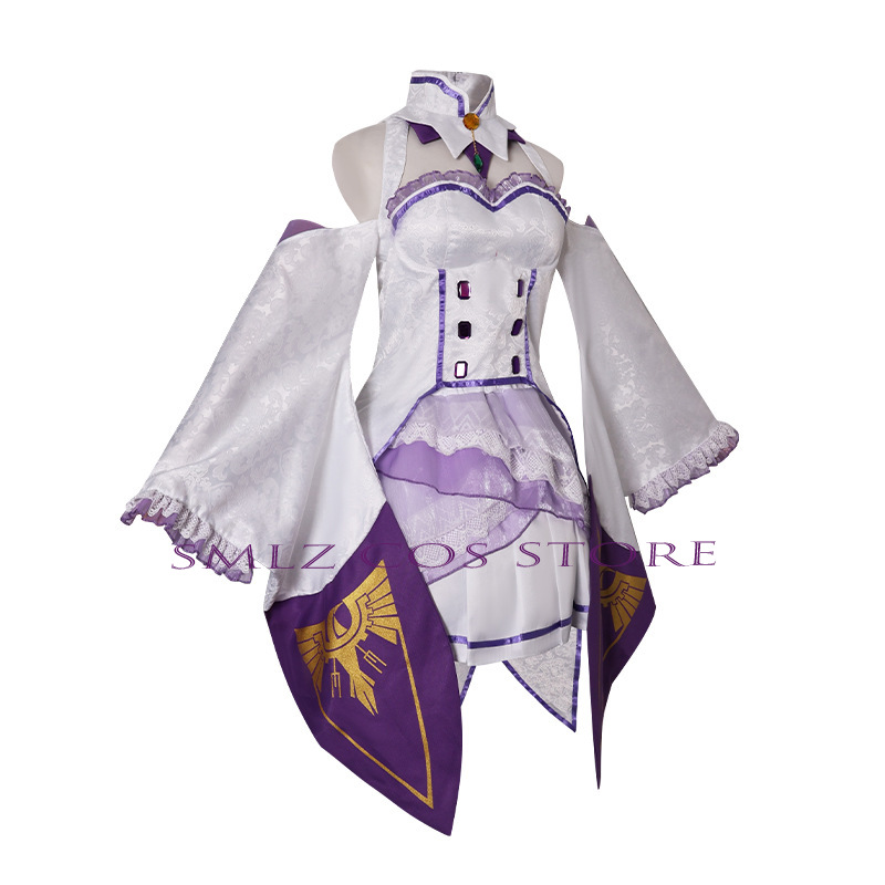 Emilia Cosplay Anime Re Zero K - đánh giá và giá Anime Cosplay Women