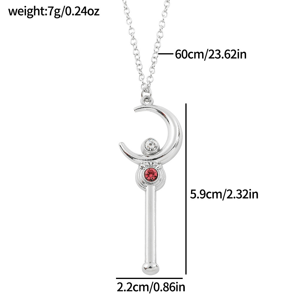 Anime Cartoon Moon Stick Neckl - đánh giá và giá Anime Cosplay Ideas Girl