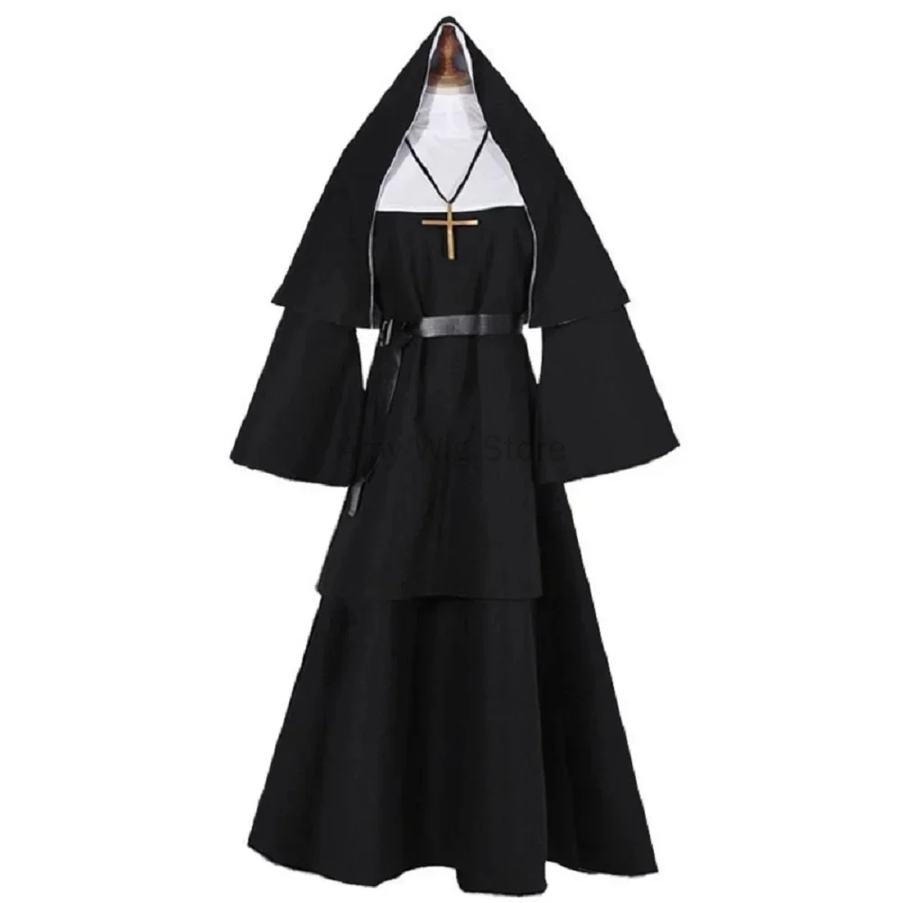 Nun Costume for Women Scary Ha - đánh giá và giá Anime Cosplay Nun