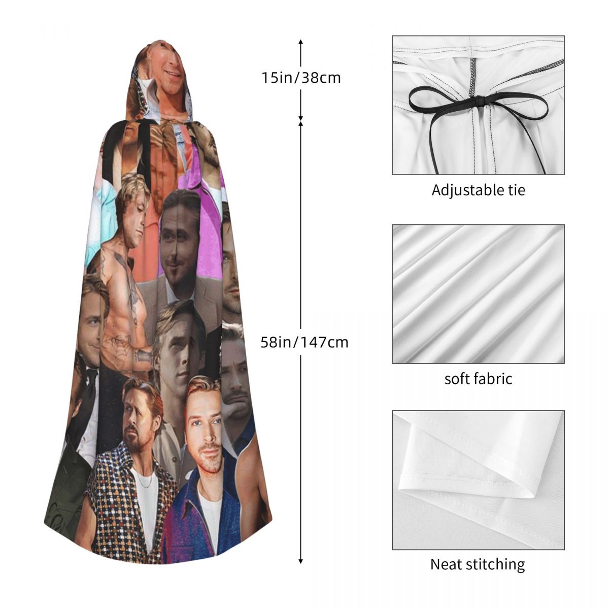 Ryan Gosling Photo Collage Lon - đánh giá và giá Anime Cosplay Photo