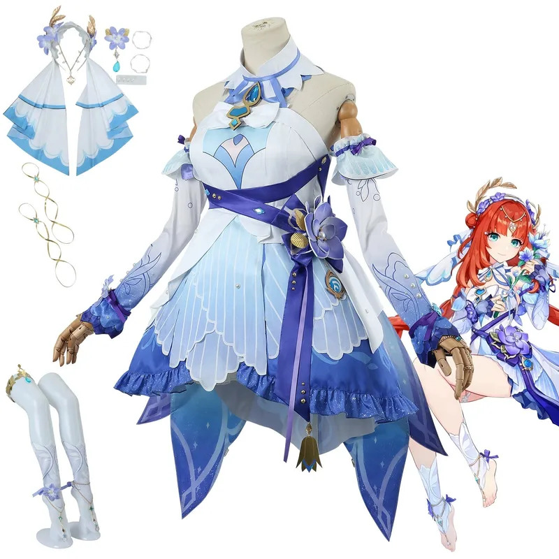 Genshin Impact Nilou Sabaa Bre - đánh giá và giá Anime Cosplay Nun