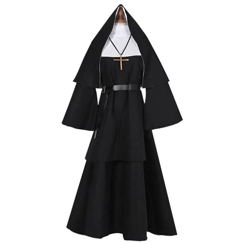 Halloween Nun Cosplay CostumeT - đánh giá và giá Anime Cosplay Nun